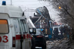 Ситуация на месте взрыва троллейбуса в Волгограде