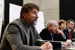 Актер Леонид Ярмольник (слева) на заседании федерального гражданского комитета партии «Гражданская платформа»