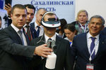 Дмитрий Медведев на форуме в Сочи, 2015 год