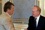 Руперт Мердок и бывший президент Украины Виктор Ющенко, 2005 год
