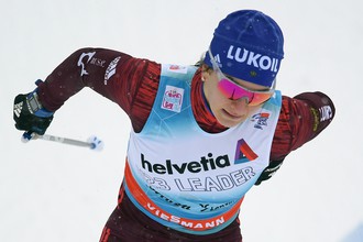 Лыжница Наталья Непряева