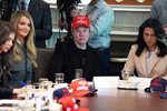 Илон Маск во время встречи с Дональдом Трампом в Белом доме, Вашингтон, 30 апреля 2025 года