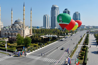 Гуляния по случаю празднования 198-летия города Грозного