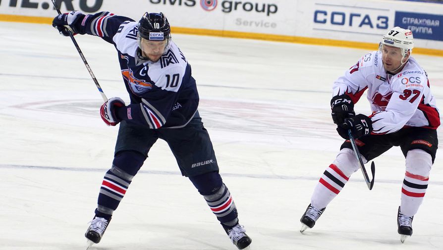 Сергей Мозякин забросил 37-ю шайбу в регулярном чемпионате КХЛ