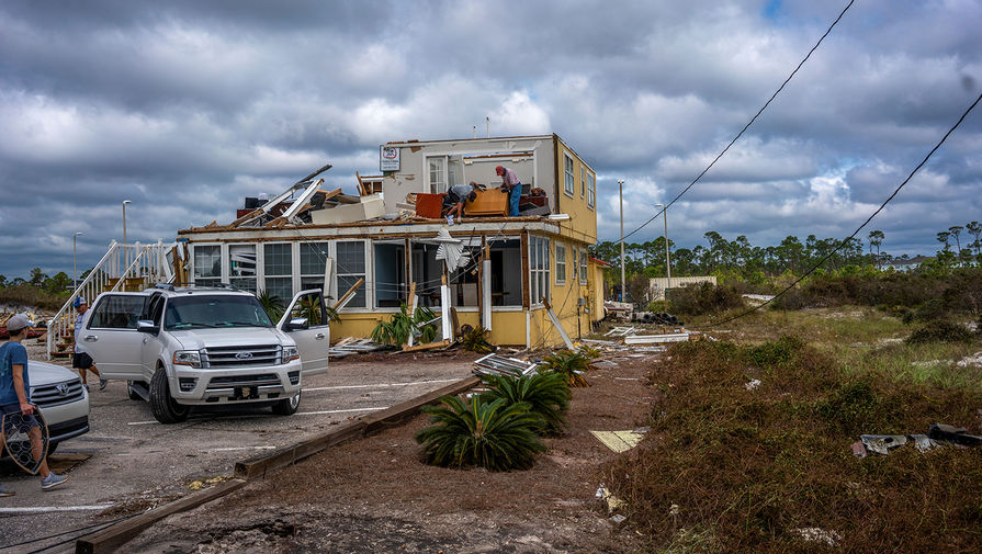 Последствия урагана &laquo;Салли&raquo; во Флориде, США, 17 сентября 2020 года