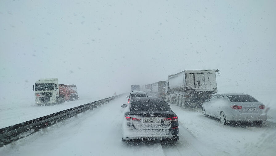 Пробка на трассе Дон в Ростовской области сократилась до 20 км