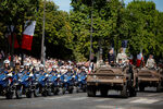 Празднование Дня взятия Бастилии в Париже, 14 июля 2022 года