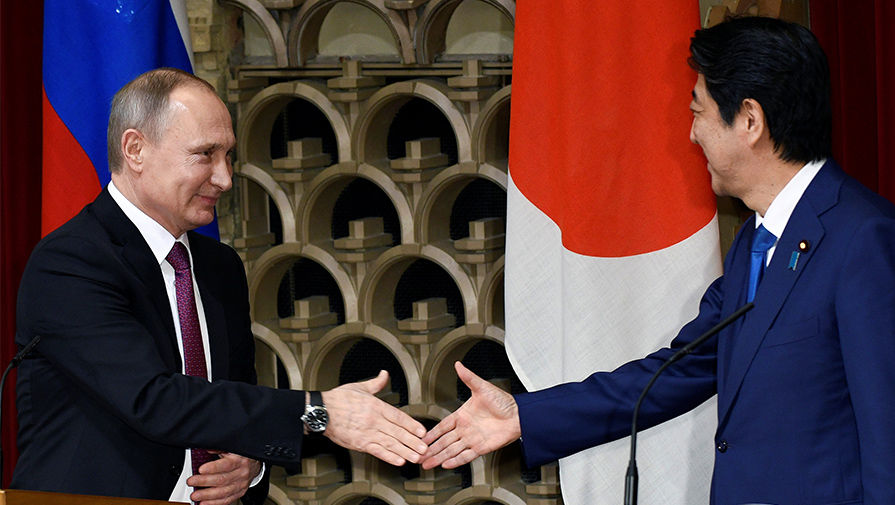 Владимир Путин проведет переговоры с премьером Японии Синдзо Абэ