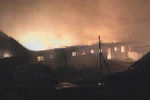 Уничтоженные бомбардировками НАТО дома в городе Нови-Сад, 24 марта 1999 года