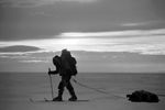 Путешественник Федор Конюхов на пути к Северному полюсу, 1990 год