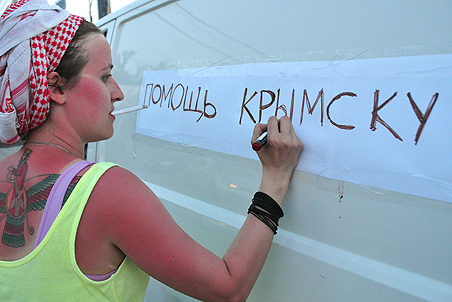 В Крымске украли 32 световые вышки, направленные в качестве помощи пострадавшим районам