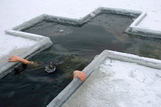 Крещенские купания в Ростове, 2009 год
