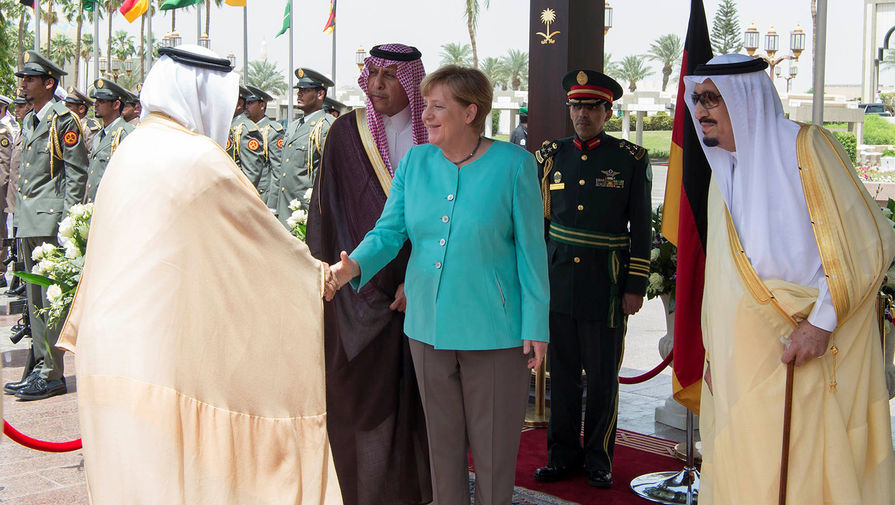 Официальный визит канцлера Германии Ангелы Меркель в Саудовскую Аравию, 2017 год