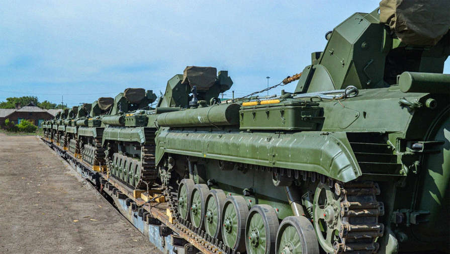 РИА Новости: в зону спецоперации прибыли модернизированные боевые машины разведки БРМ-1К