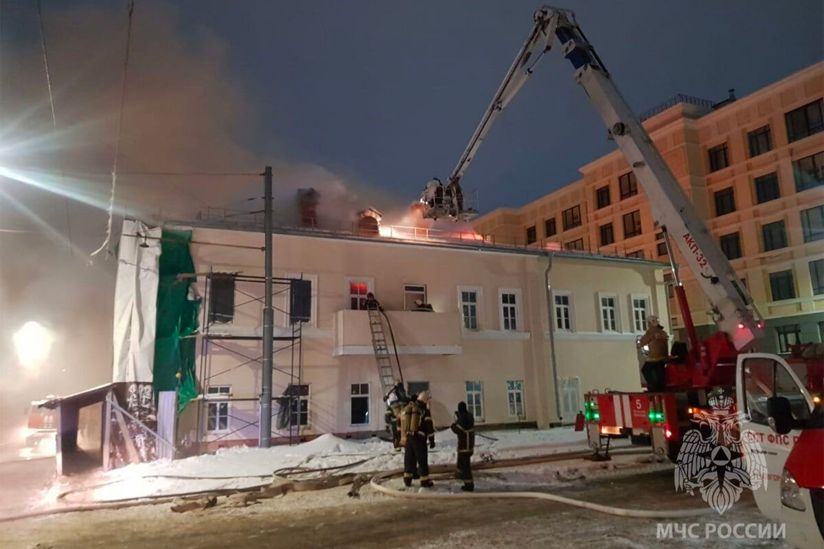 В Нижнем Новгороде горит объект культурного наследия - Газета.Ru | Новости