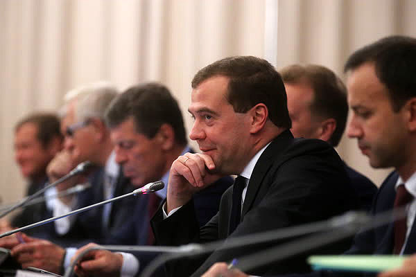 Дмитрий Медведев встретился с представителями крупного российского частного бизнеса и естественных монополий