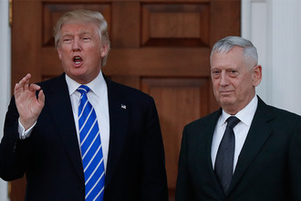 Дональд Трамп и Джеймс Мэттис