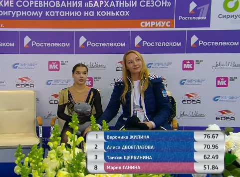 Фигуристка Плющенко исполнила тройной аксель и сместила с трона ученицу Тутберидзе