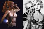 Мадонна в бюстгальтере от Жан-Поля Готье