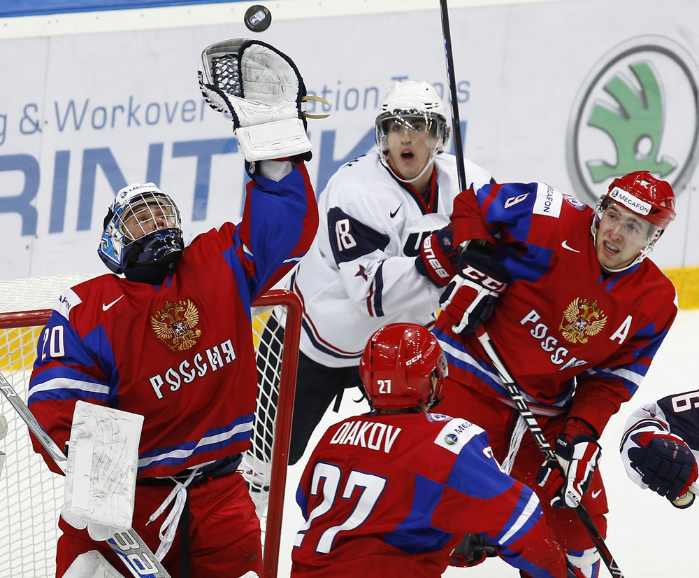 Американцы доставили немало проблем обороне российской «молодежки»