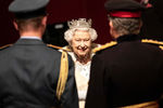 Королева Великобритании Елизавета II во время тронной речи, 14 октября 2019 года