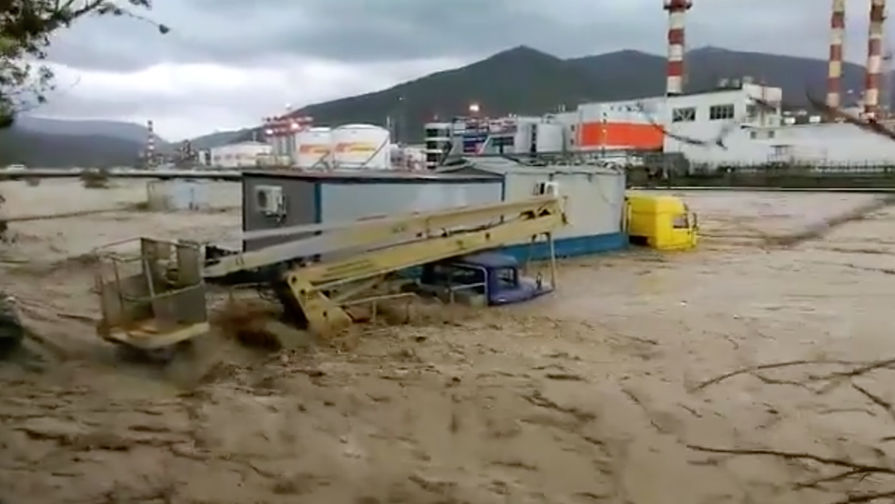 Последствия наводнения в&nbsp;Туапсе, 24 октября 2018 года