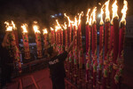 Во время празднования китайского Нового года в Медане, Индонезия, 10 февраля 2024 года
