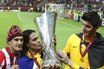Нападающий «Атлетико» Рамадель Фалькао стал лучшим игроком финала Лиги Европы