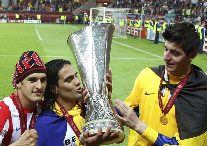 Нападающий &laquo;Атлетико&raquo; Рамадель Фалькао стал лучшим игроком финала Лиги Европы