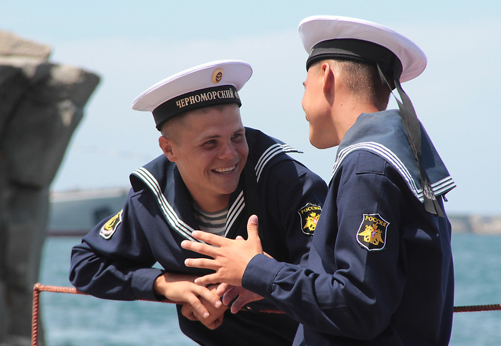 Военно-морской парад ко Дню ВМФ России в Севастополе. 2013 год