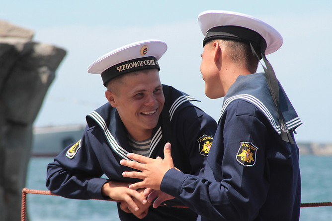 Военно-морской парад ко Дню ВМФ России в Севастополе. 2013 год
