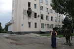 Ситуация в центре Луганска