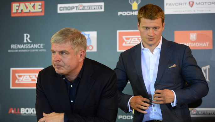 Андрей Рябинский и Александр Поветкин