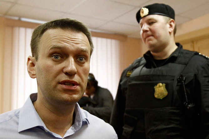 Продолжается процесс по делу Алексея Навального 