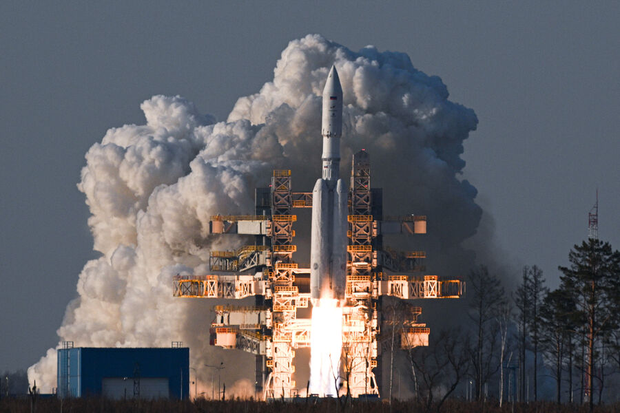 Первый запуск ракеты «Ангара-А5» с космодрома Восточный, 11 апреля 2024 года