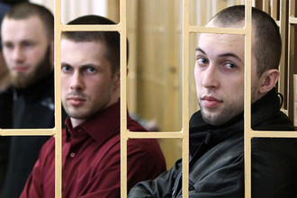 Справа налево: Алексей Никитин, Вадим Ковтун, Александр Ковтун