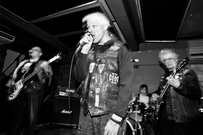 Участники финской панк-группы PKN