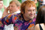 Роман Трахтенберг на вечеринке, посвященной празднованию дня рождения радиостанции «Серебряный дождь», 2009 год