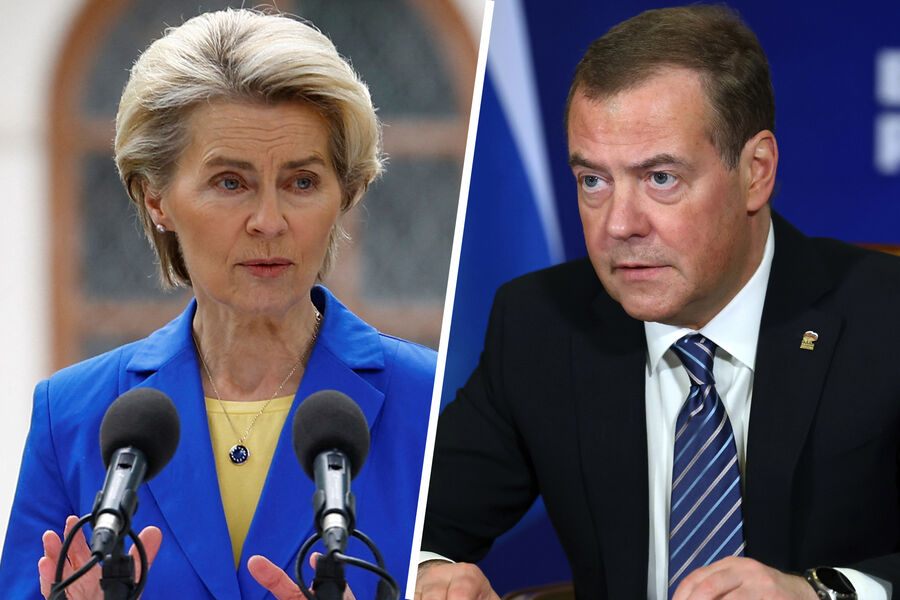 «Переговоры должны быть отвергнуты». В чем Медведев согласен с главой Еврокомиссии