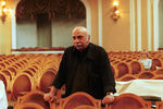 Композитор Гия Канчели в Большом зале Московской консерватории, 2002 год