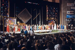 Участницы первого Всесоюзного конкурса красоты «Мисс СССР-89» в концертном зале «Россия»