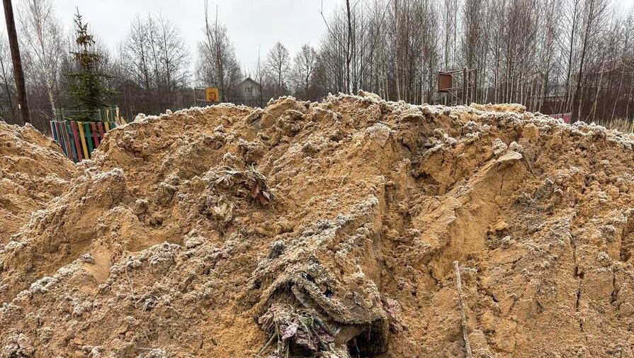 Рабочие планировали использовать кладбищенский песок для ремонта дороги в Нижегородской области