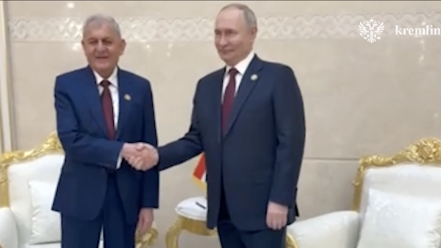Путин пригласил президента Ирака в Россию