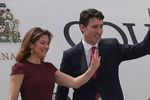 Премьер-министр Канады Джастин Трюдо с супругой Софи Грегуар-Трюдо