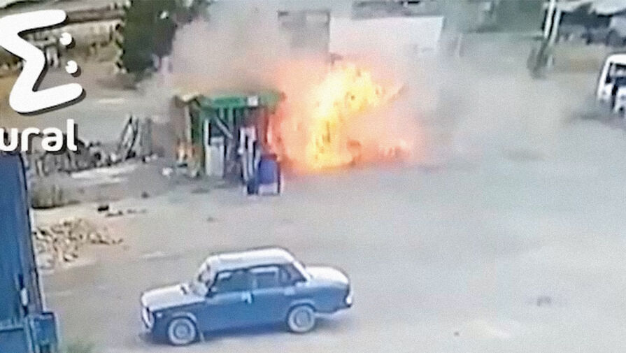 В Челябинской области мужчина попытался распилить резервуар для топлива и взорвал АЗС