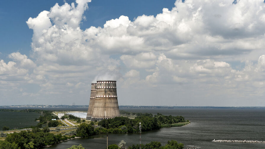 Росэнергоатом: на ЗАЭС достроили конструкцию для защиты склада ядерных отходов от обстрела