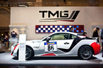 Toyota Motorsport привезла на шоу две гоночные новинки: трековую версию Toyota GT86 - GT 86 CS-V3, которая предназначена для непрофессиональных пилотов и уже продается на немецком рынке с прошедшего сентября. А также раллийную версию – TMG Yaris R1A, которая соответствует всем требованиям FIA. 
