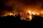 Лесные пожары в Бенаавис, Испания, 8 июня 2022 года