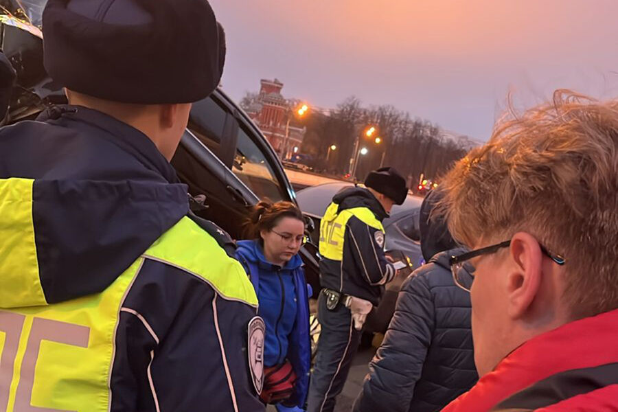 На&nbsp;месте массового ДТП с&nbsp;автобусом на&nbsp;Ленинградском проспекте в&nbsp;Москве, 3&nbsp;декабря 2024&nbsp;года