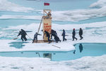 Эвакуация российской дрейфующей станции «Северный полюс — 2015», Северный Ледовитый океан, 16 августа 2015 года